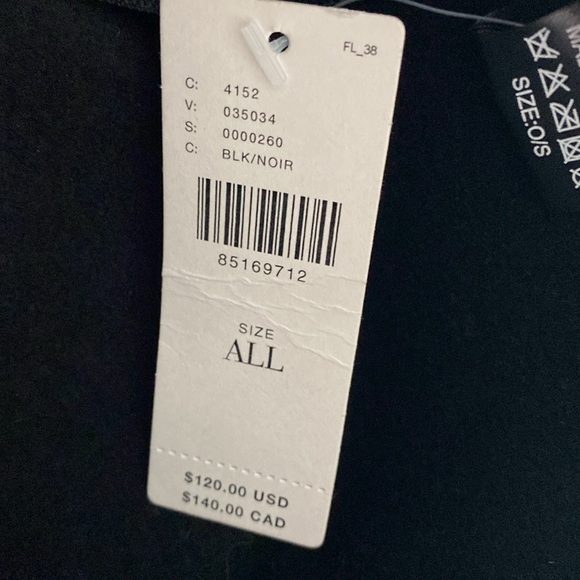 NWT WYETH Anthropologie Black Rhinestone star cowboy hat size o/s - Picture 4 of 7